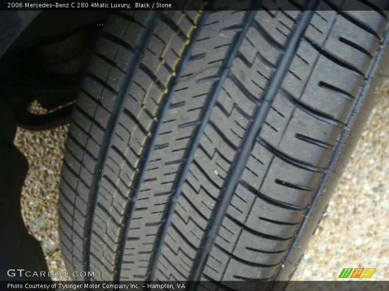 Black / Stone 2006 Mercedes-Benz C 280 4Matic Luxury