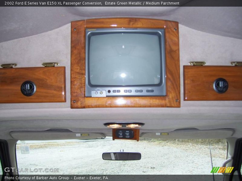 Estate Green Metallic / Medium Parchment 2002 Ford E Series Van E150 XL Passenger Conversion