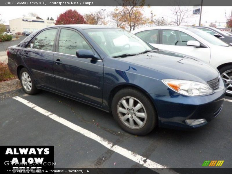 Stratosphere Mica / Taupe 2003 Toyota Camry XLE