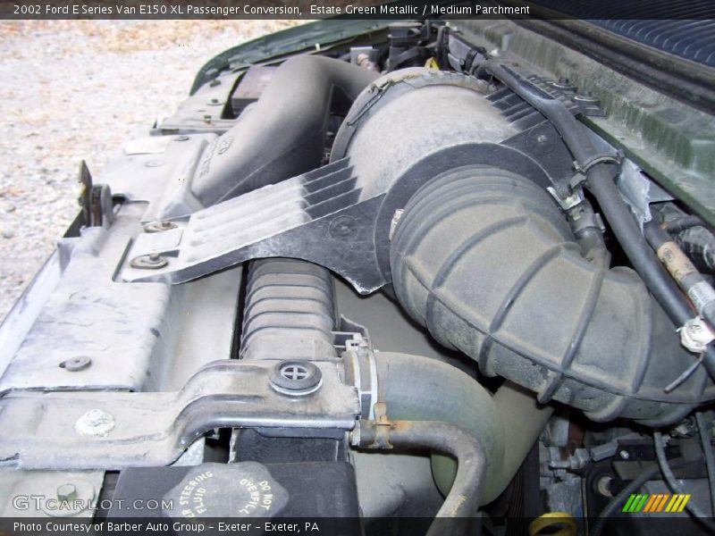 Estate Green Metallic / Medium Parchment 2002 Ford E Series Van E150 XL Passenger Conversion