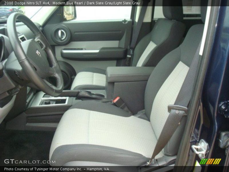 Modern Blue Pearl / Dark Slate Gray/Light Slate Gray 2008 Dodge Nitro SLT 4x4