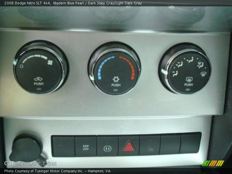 Modern Blue Pearl / Dark Slate Gray/Light Slate Gray 2008 Dodge Nitro SLT 4x4