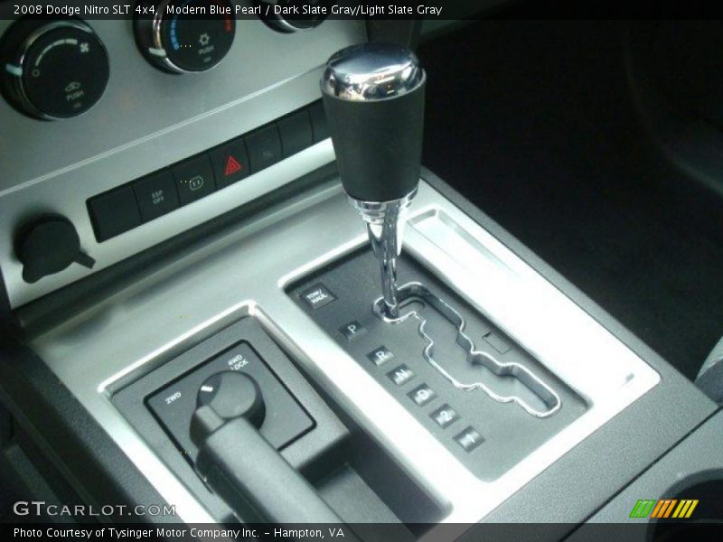 Modern Blue Pearl / Dark Slate Gray/Light Slate Gray 2008 Dodge Nitro SLT 4x4
