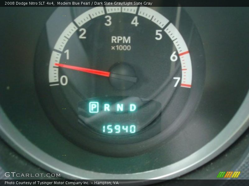 Modern Blue Pearl / Dark Slate Gray/Light Slate Gray 2008 Dodge Nitro SLT 4x4