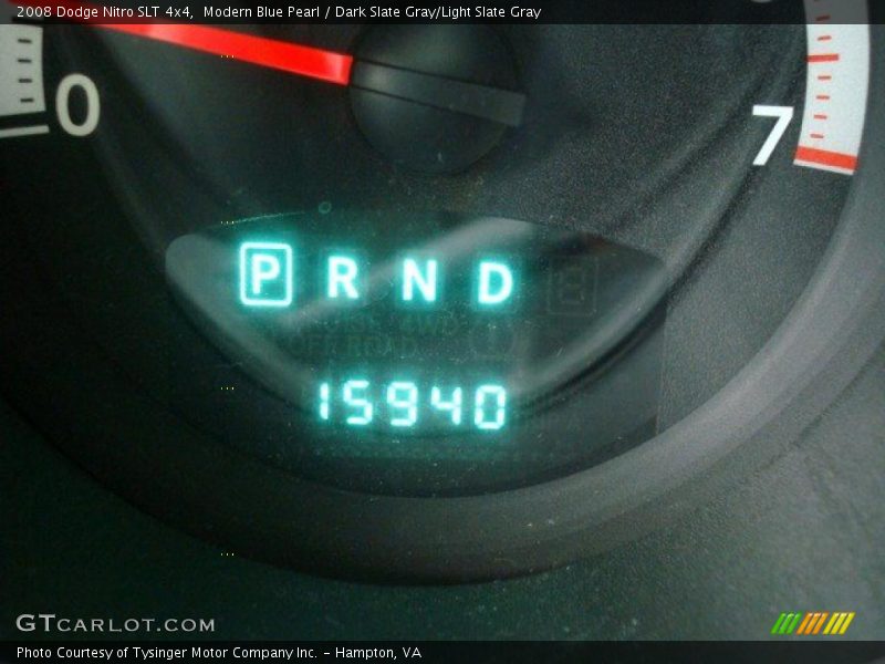 Modern Blue Pearl / Dark Slate Gray/Light Slate Gray 2008 Dodge Nitro SLT 4x4