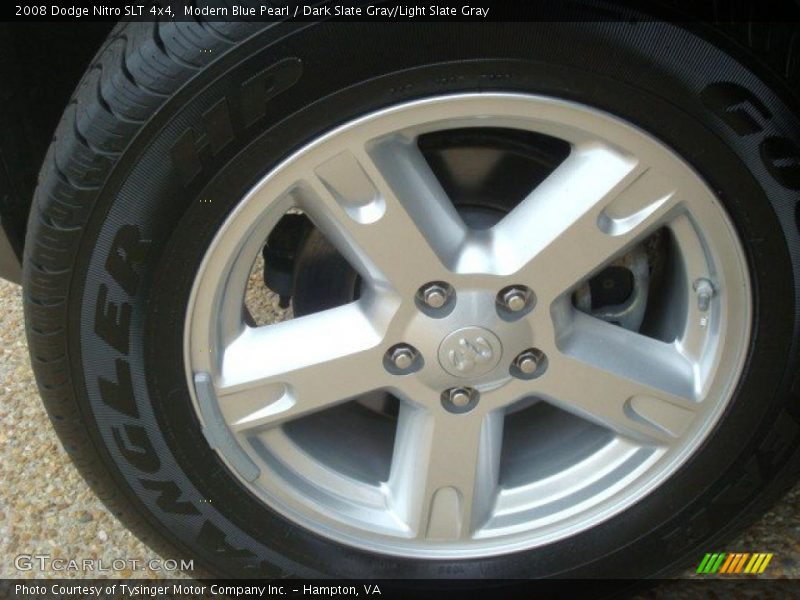 Modern Blue Pearl / Dark Slate Gray/Light Slate Gray 2008 Dodge Nitro SLT 4x4