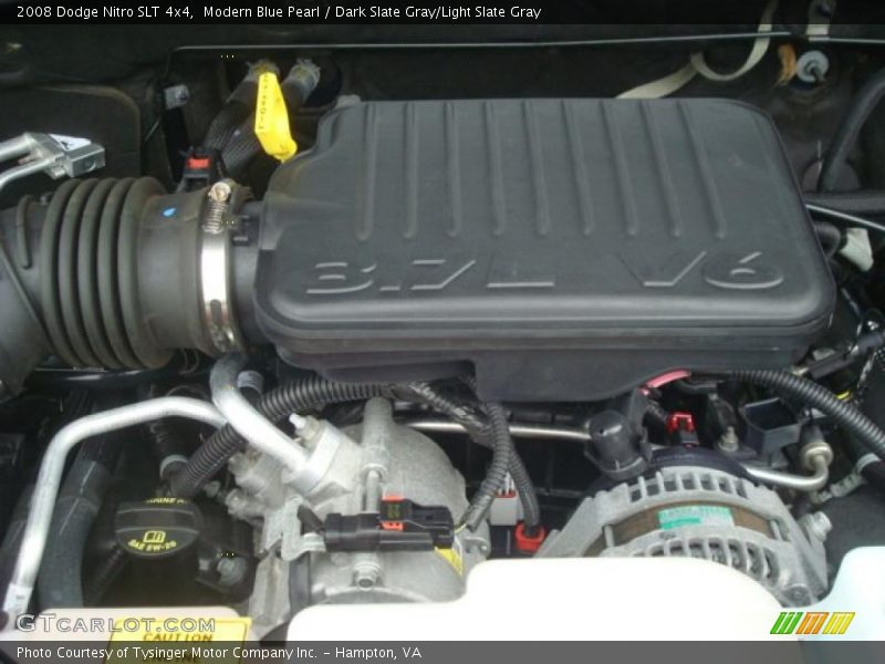 Modern Blue Pearl / Dark Slate Gray/Light Slate Gray 2008 Dodge Nitro SLT 4x4