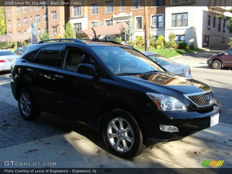 Black Onyx / Ivory 2008 Lexus RX 350 AWD