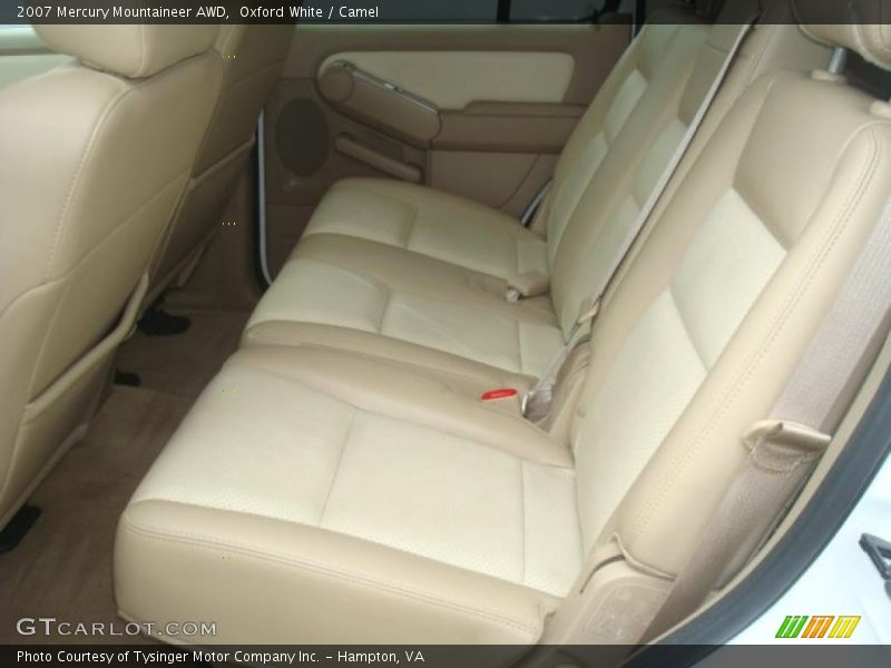 Oxford White / Camel 2007 Mercury Mountaineer AWD