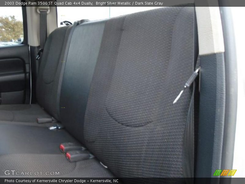 Bright Silver Metallic / Dark Slate Gray 2003 Dodge Ram 3500 ST Quad Cab 4x4 Dually