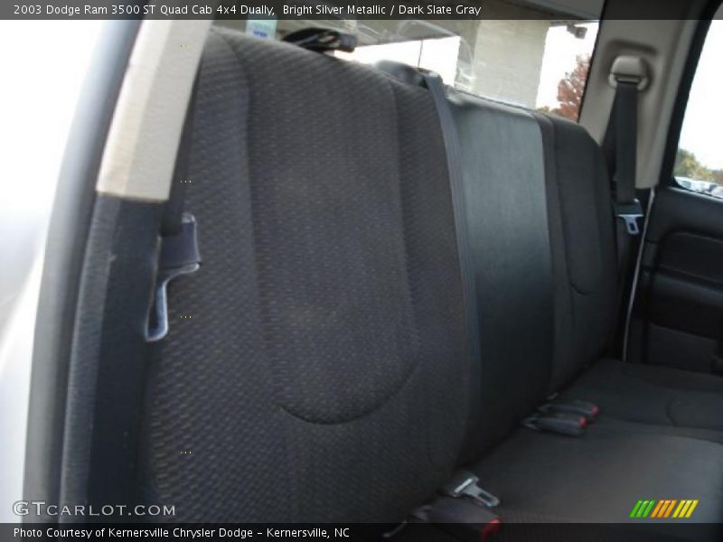 Bright Silver Metallic / Dark Slate Gray 2003 Dodge Ram 3500 ST Quad Cab 4x4 Dually