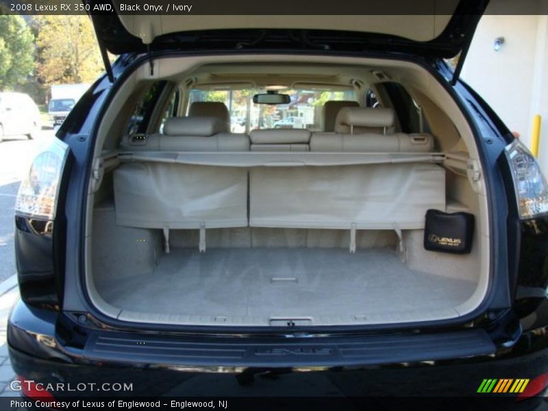 Black Onyx / Ivory 2008 Lexus RX 350 AWD
