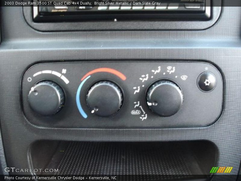 Controls of 2003 Ram 3500 ST Quad Cab 4x4 Dually