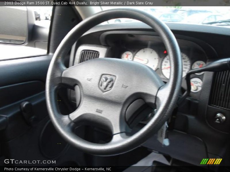  2003 Ram 3500 ST Quad Cab 4x4 Dually Steering Wheel
