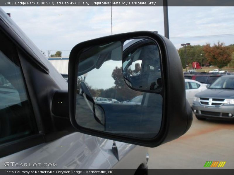 Bright Silver Metallic / Dark Slate Gray 2003 Dodge Ram 3500 ST Quad Cab 4x4 Dually