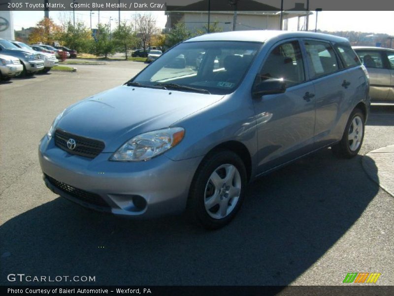 Cosmic Blue Metallic / Dark Gray 2005 Toyota Matrix