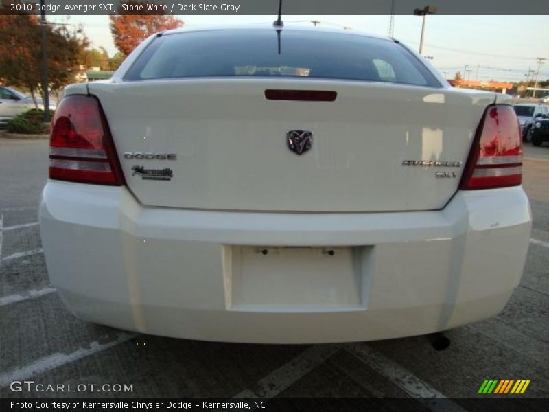 Stone White / Dark Slate Gray 2010 Dodge Avenger SXT