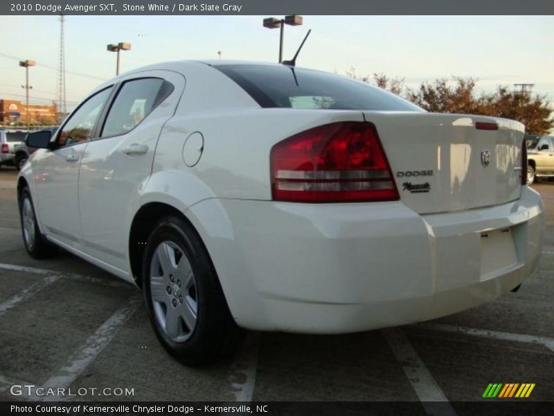 Stone White / Dark Slate Gray 2010 Dodge Avenger SXT