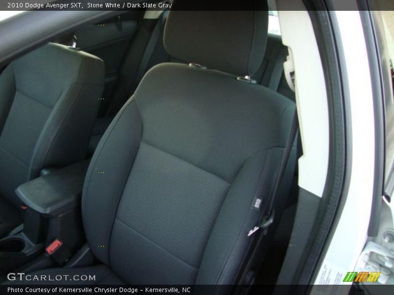 Stone White / Dark Slate Gray 2010 Dodge Avenger SXT
