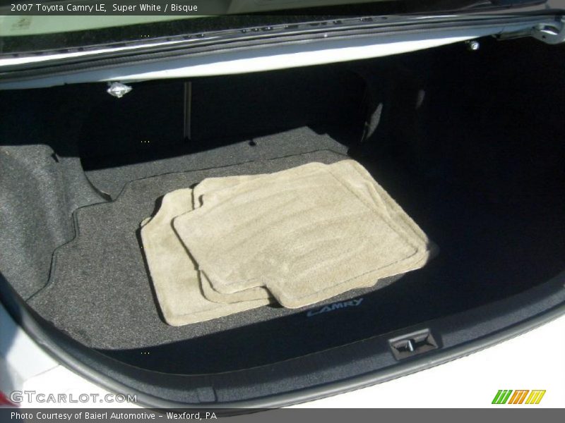 Super White / Bisque 2007 Toyota Camry LE