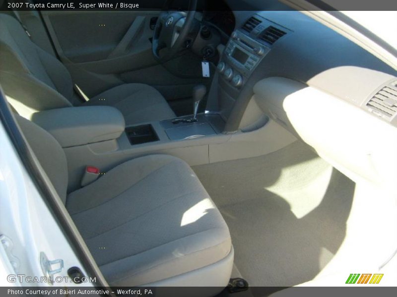 Super White / Bisque 2007 Toyota Camry LE