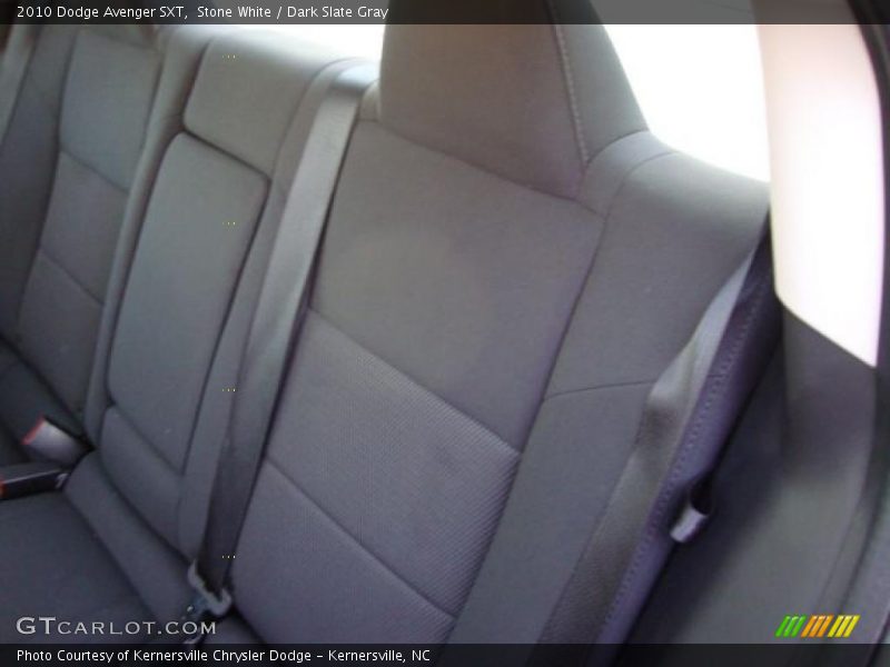Stone White / Dark Slate Gray 2010 Dodge Avenger SXT