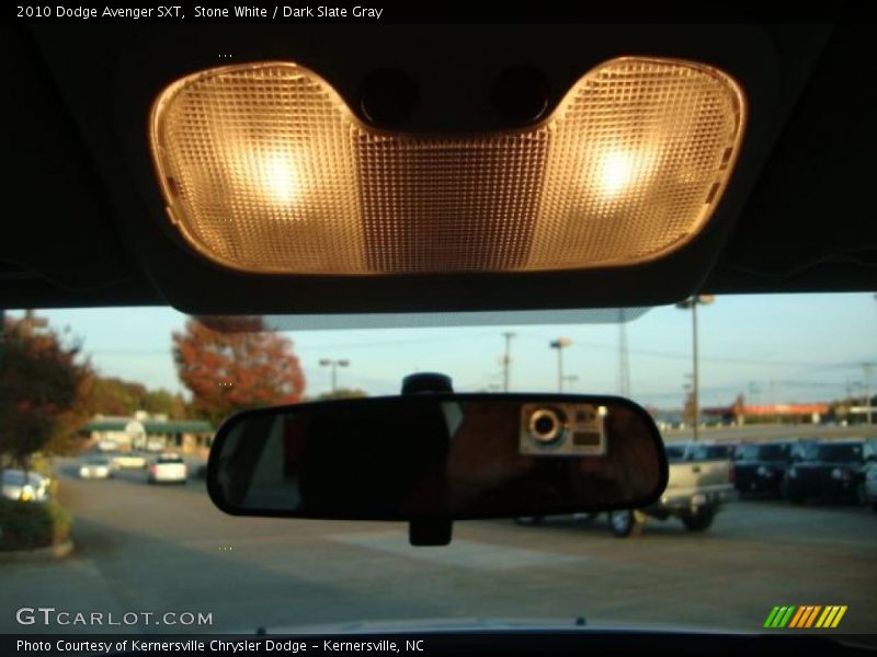 Stone White / Dark Slate Gray 2010 Dodge Avenger SXT