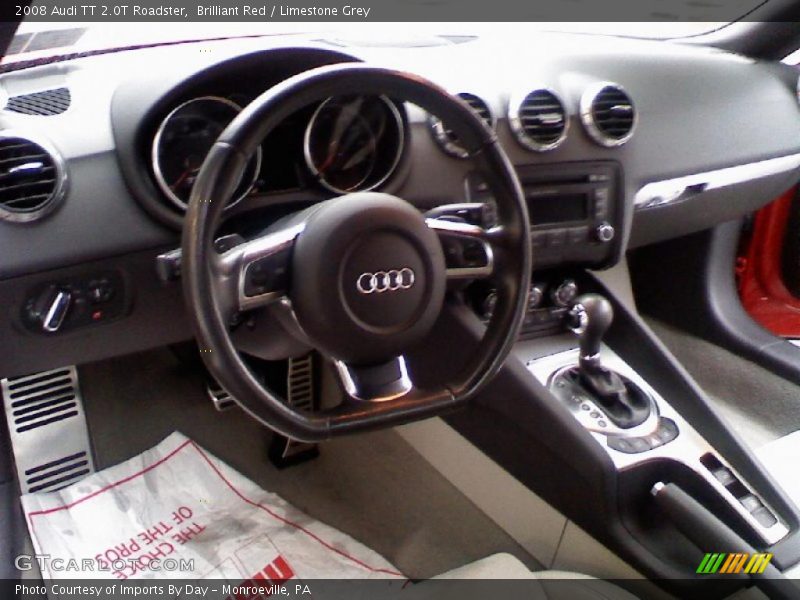 Limestone Grey Interior - 2008 TT 2.0T Roadster 