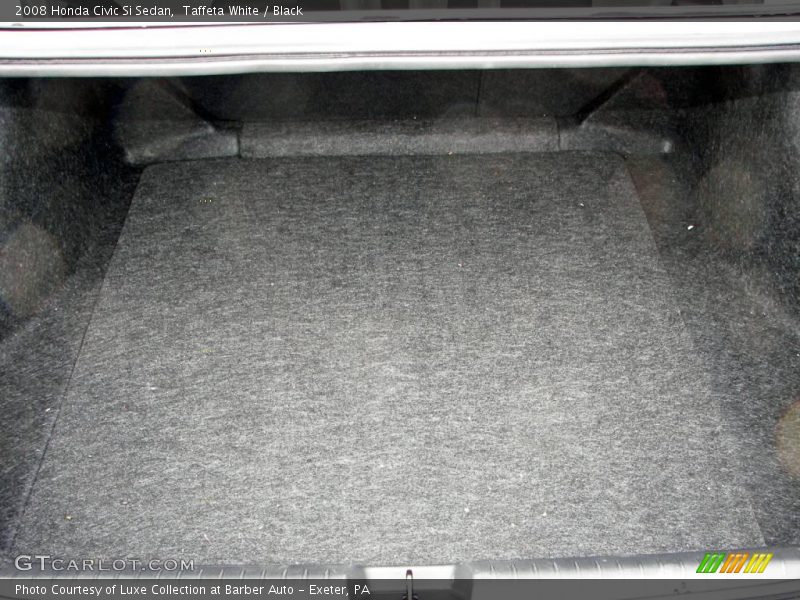Taffeta White / Black 2008 Honda Civic Si Sedan