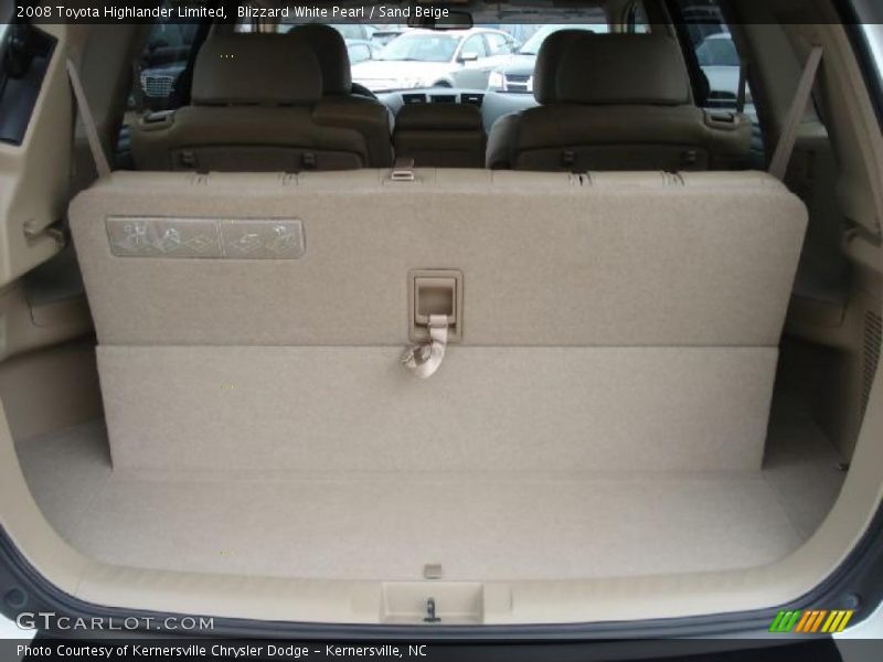  2008 Highlander Limited Trunk