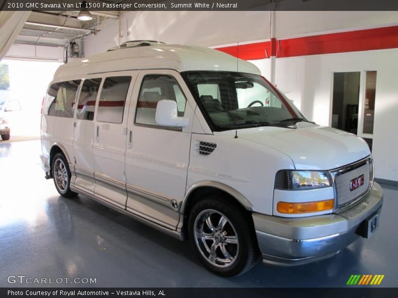 Summit White / Neutral 2010 GMC Savana Van LT 1500 Passenger Conversion