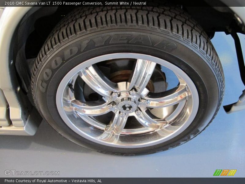 Custom Wheels of 2010 Savana Van LT 1500 Passenger Conversion