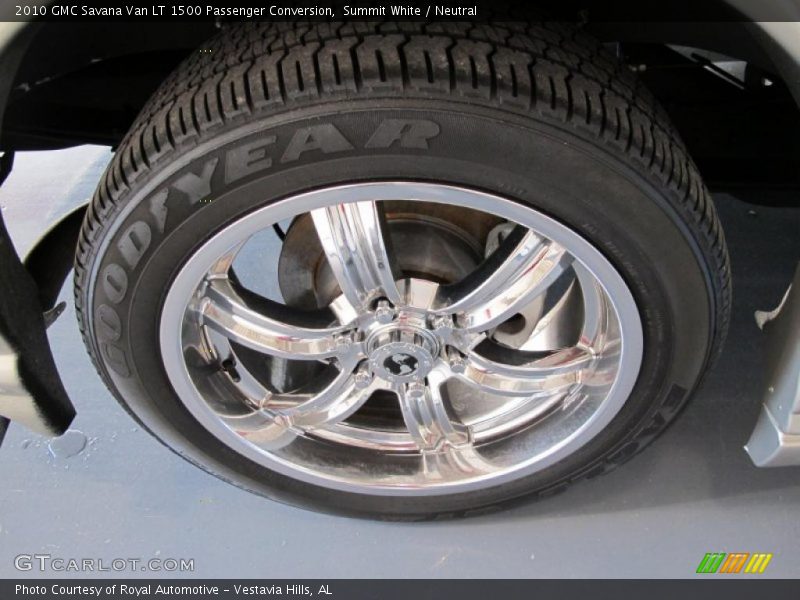 Custom Wheels of 2010 Savana Van LT 1500 Passenger Conversion