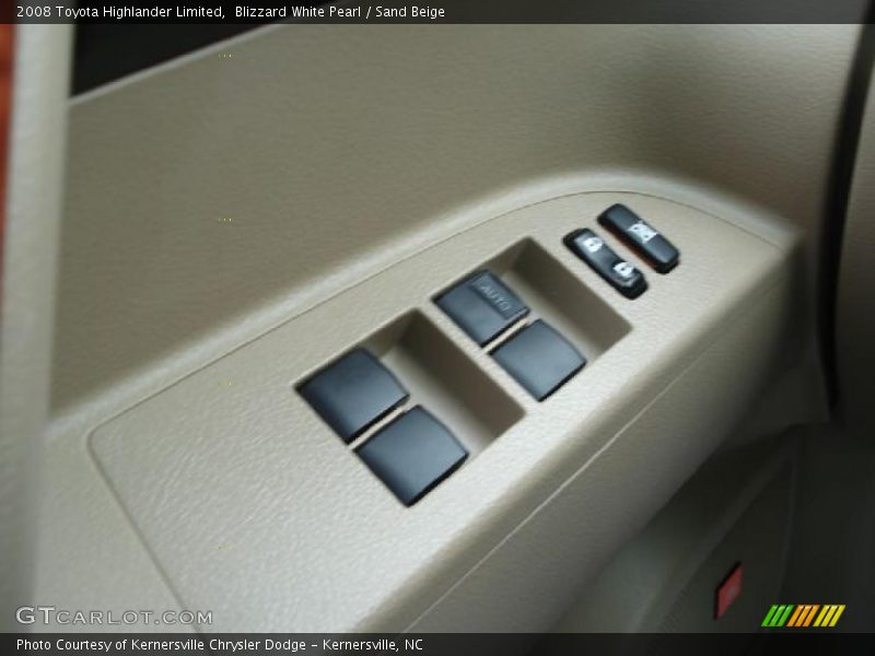 Controls of 2008 Highlander Limited