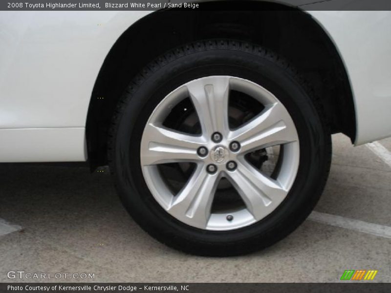  2008 Highlander Limited Wheel