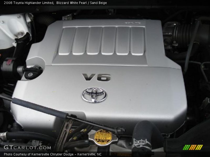  2008 Highlander Limited Engine - 3.5 Liter DOHC 24-Valve VVT V6