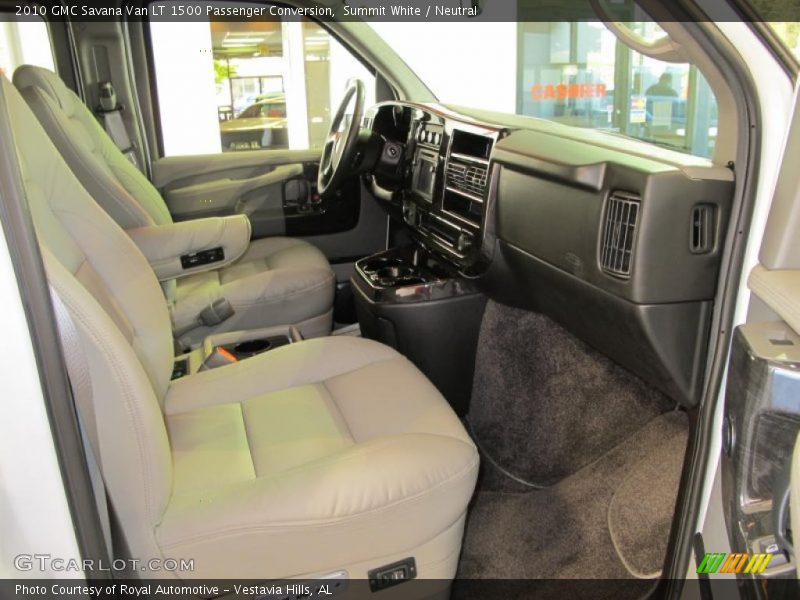 Summit White / Neutral 2010 GMC Savana Van LT 1500 Passenger Conversion