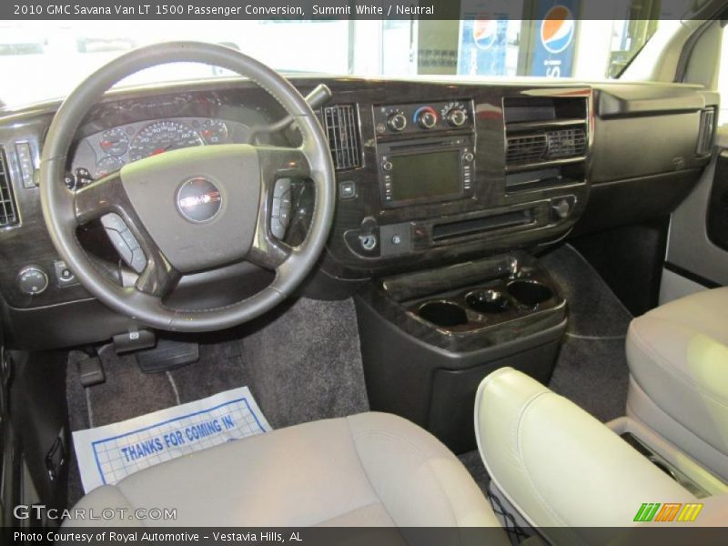 Summit White / Neutral 2010 GMC Savana Van LT 1500 Passenger Conversion