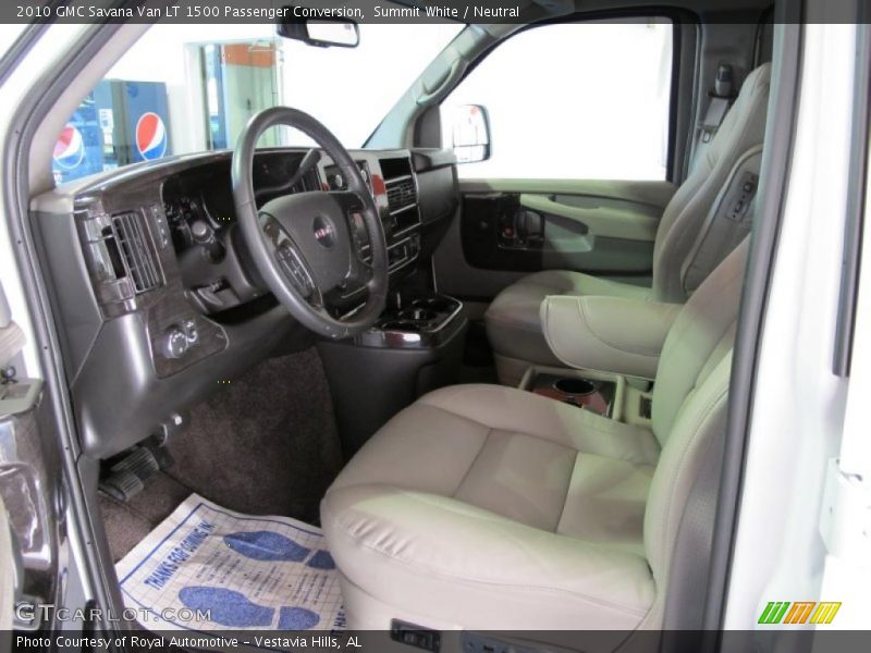 Summit White / Neutral 2010 GMC Savana Van LT 1500 Passenger Conversion