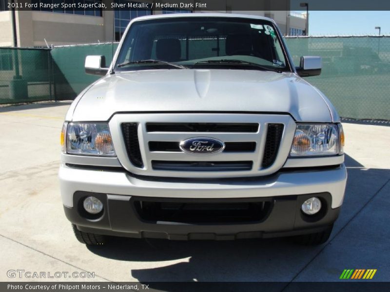 Silver Metallic / Medium Dark Flint 2011 Ford Ranger Sport SuperCab