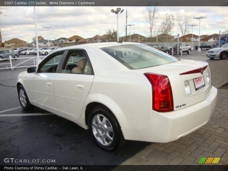 White Diamond / Cashmere 2007 Cadillac CTS Sedan