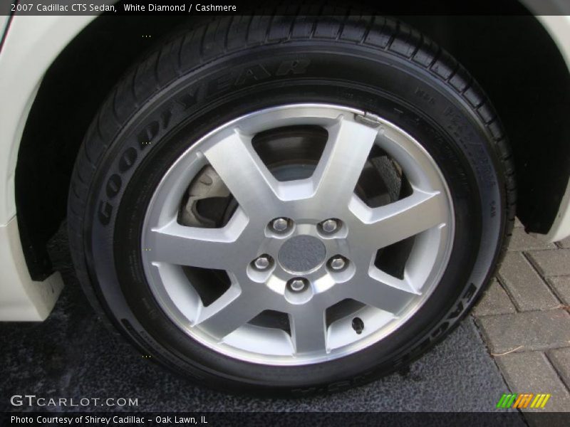White Diamond / Cashmere 2007 Cadillac CTS Sedan