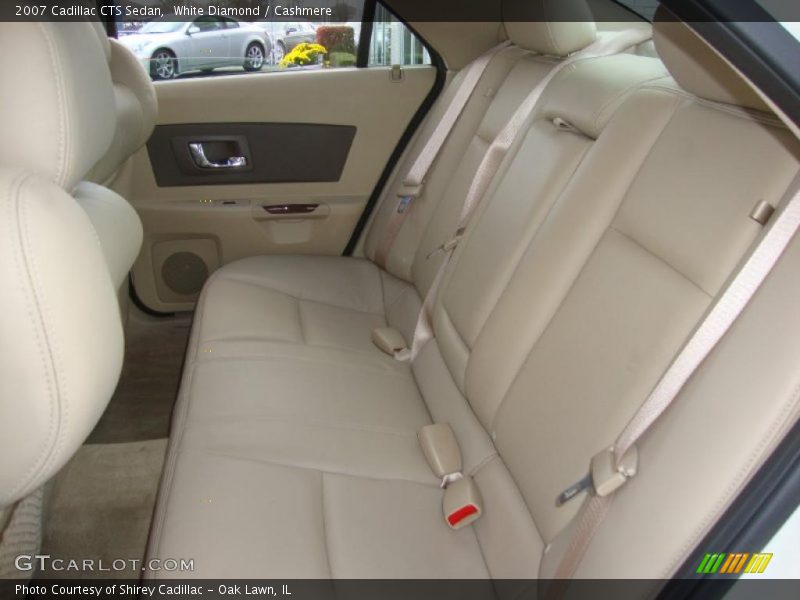 White Diamond / Cashmere 2007 Cadillac CTS Sedan