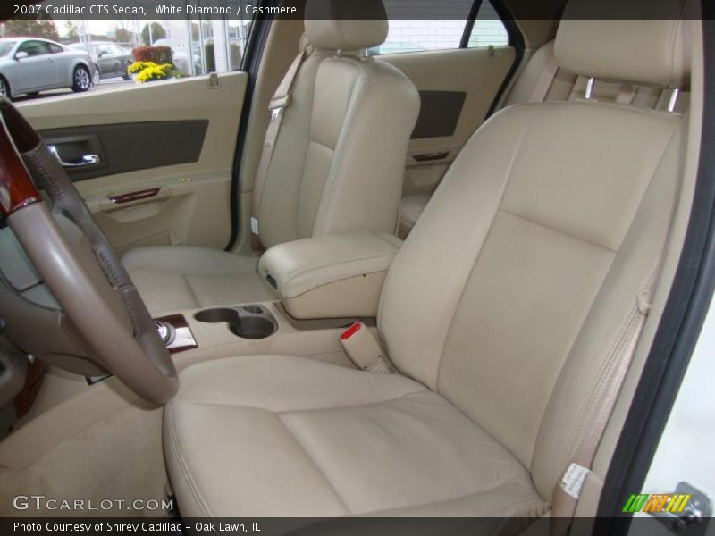 White Diamond / Cashmere 2007 Cadillac CTS Sedan