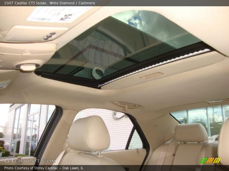 White Diamond / Cashmere 2007 Cadillac CTS Sedan