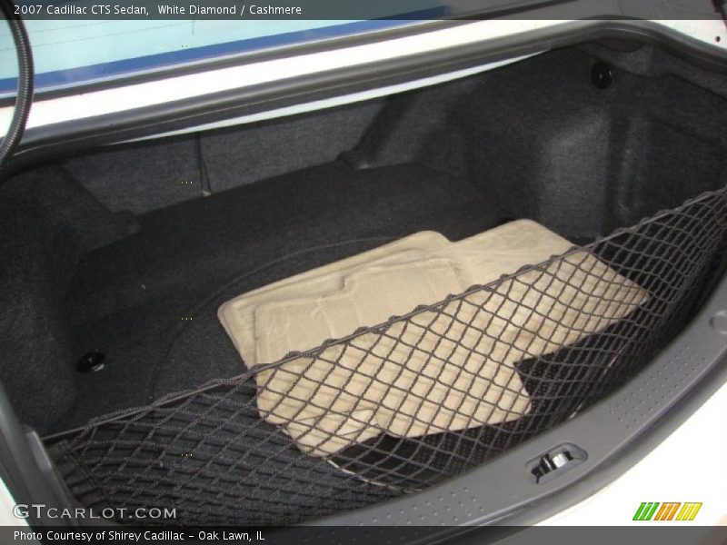 White Diamond / Cashmere 2007 Cadillac CTS Sedan