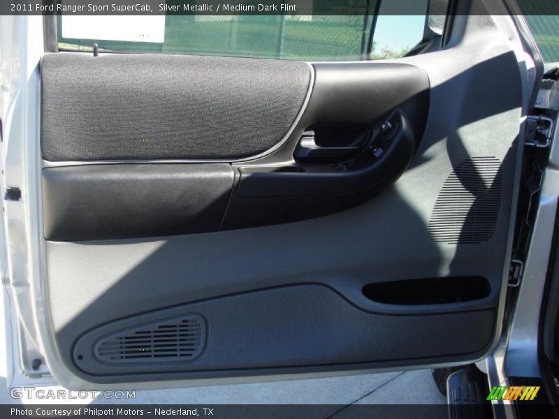 Silver Metallic / Medium Dark Flint 2011 Ford Ranger Sport SuperCab