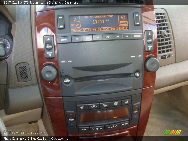 White Diamond / Cashmere 2007 Cadillac CTS Sedan