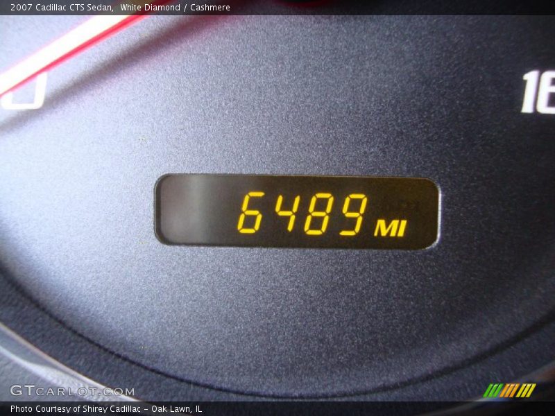 White Diamond / Cashmere 2007 Cadillac CTS Sedan