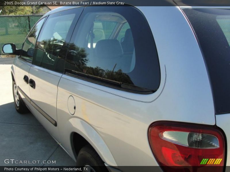 Butane Blue Pearl / Medium Slate Gray 2005 Dodge Grand Caravan SE